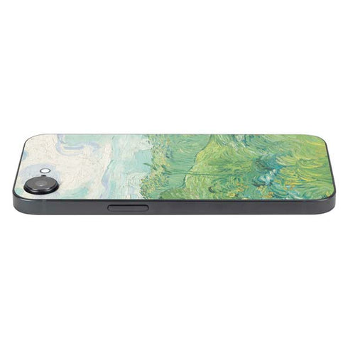 Green Wheat Fields by Vincent van Gogh iPhone 16e Skin